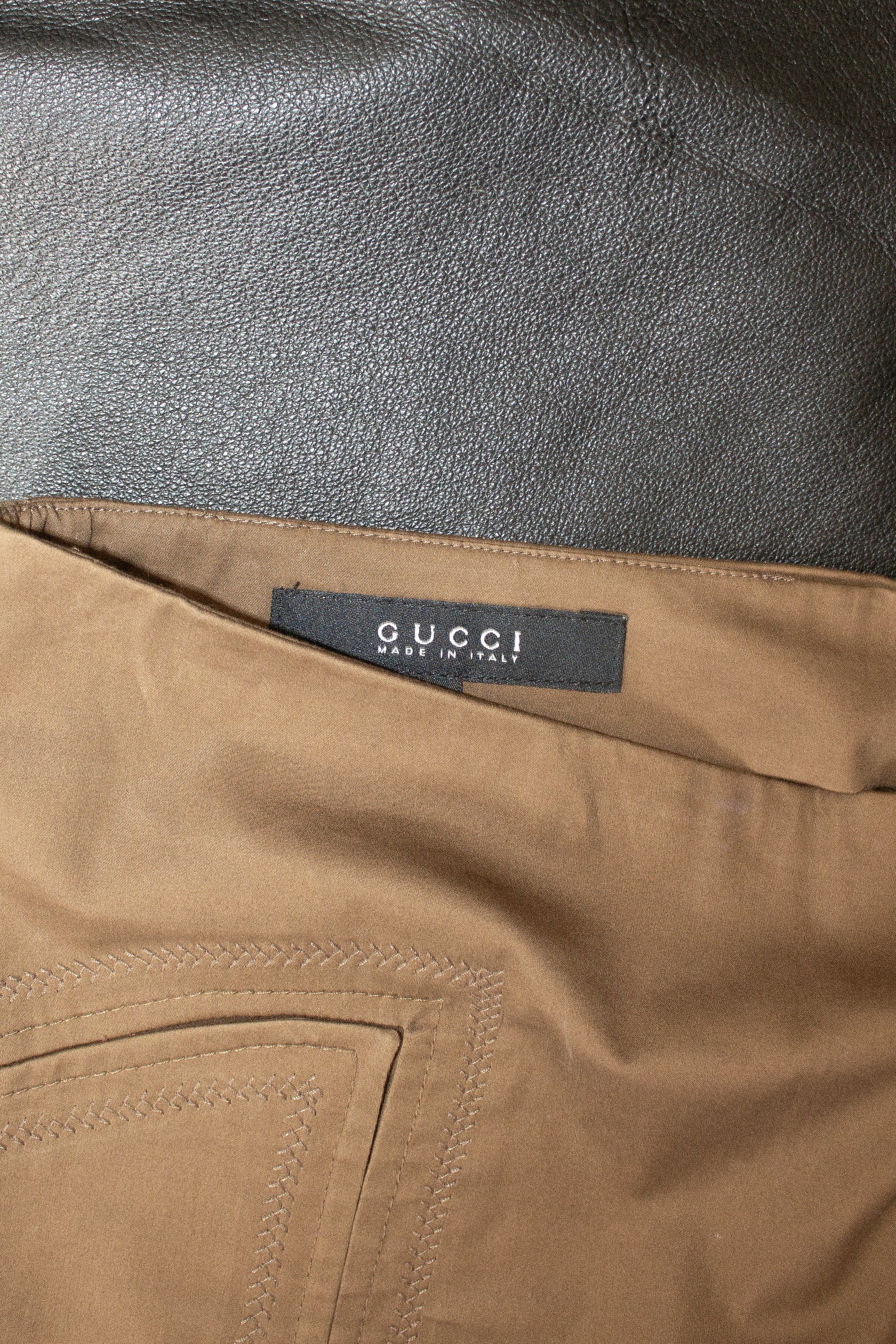 Gucci / Panelled Mini Skirt