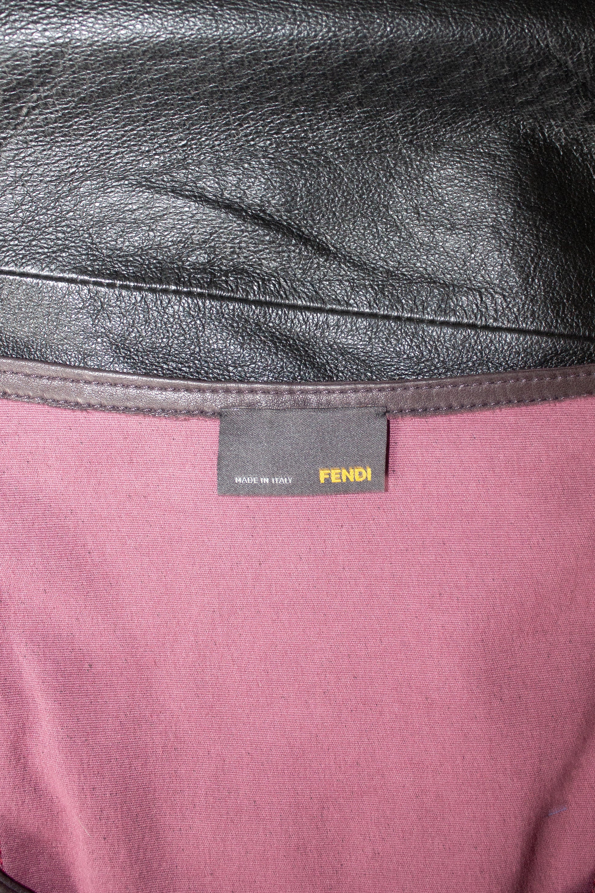 Fendi / 100% Leather Dress