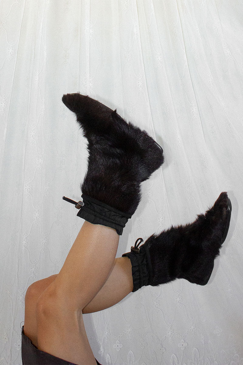 Prada Sport / FW1999 Fur Booties
