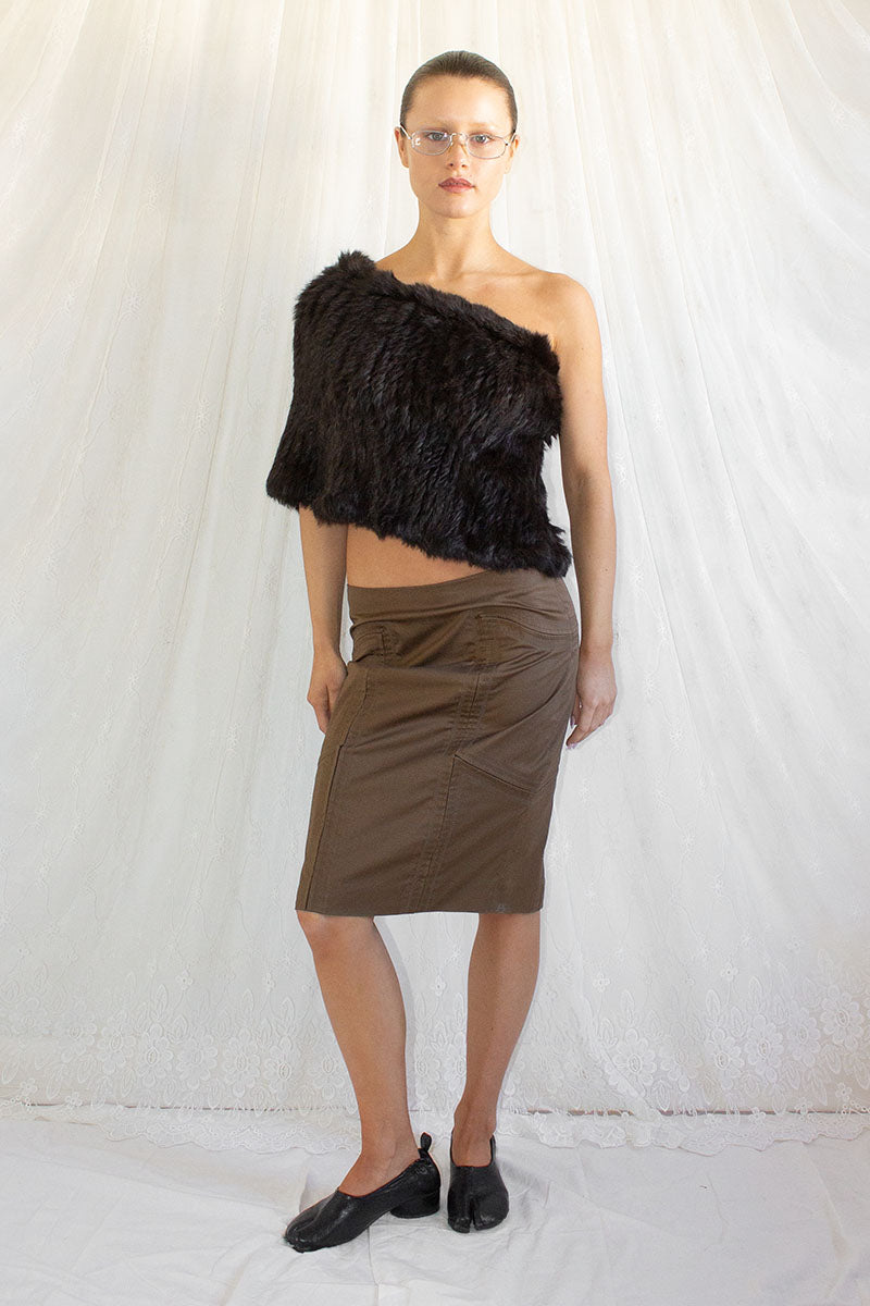 Gucci / Panelled Mini Skirt