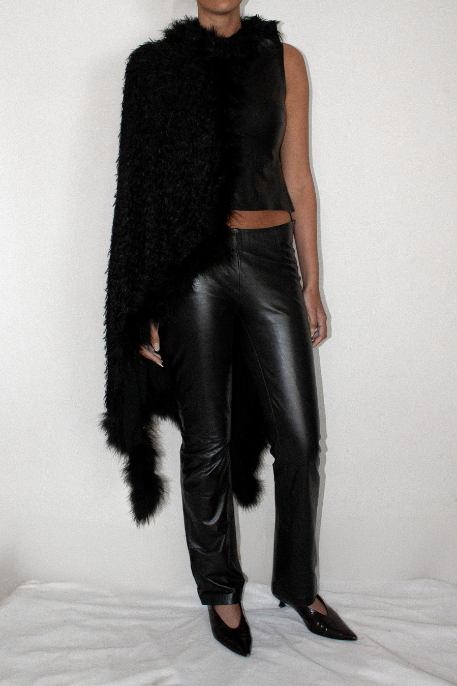 Vintage / Fur Shawl