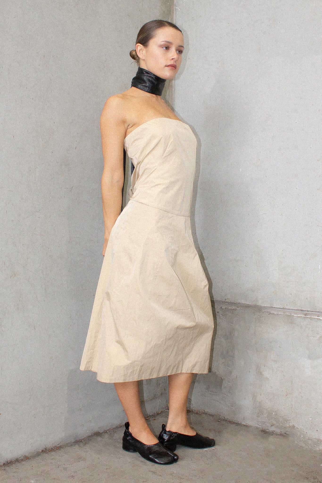 Donna Karan / Strapless Dress