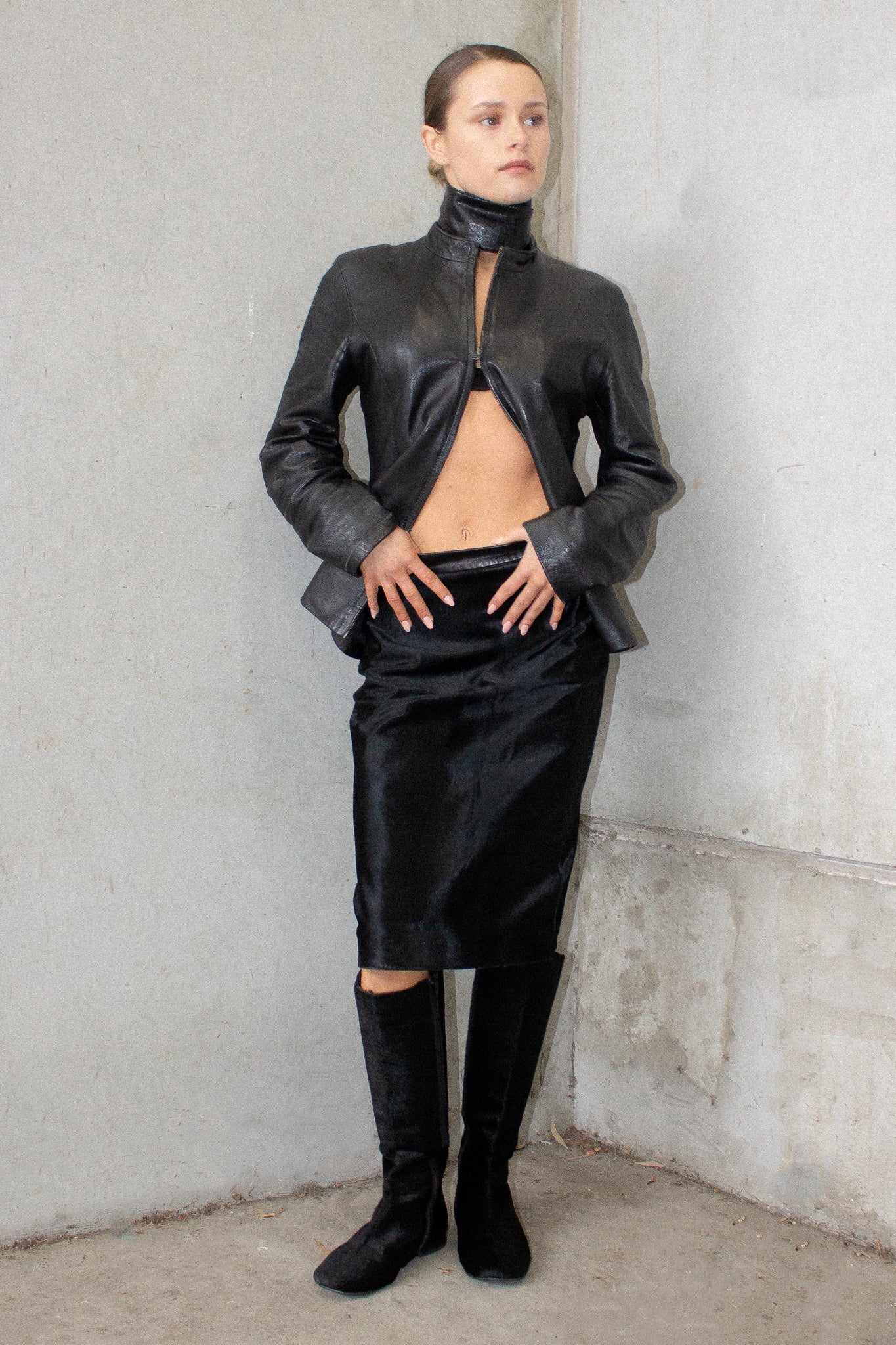 Plein Sud / Hide Midi Skirt