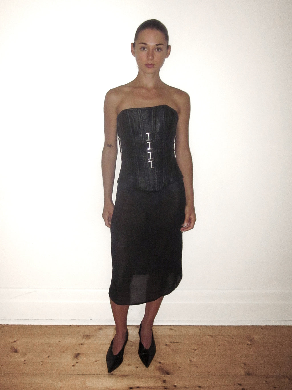 Vintage / 100% Leather Corset