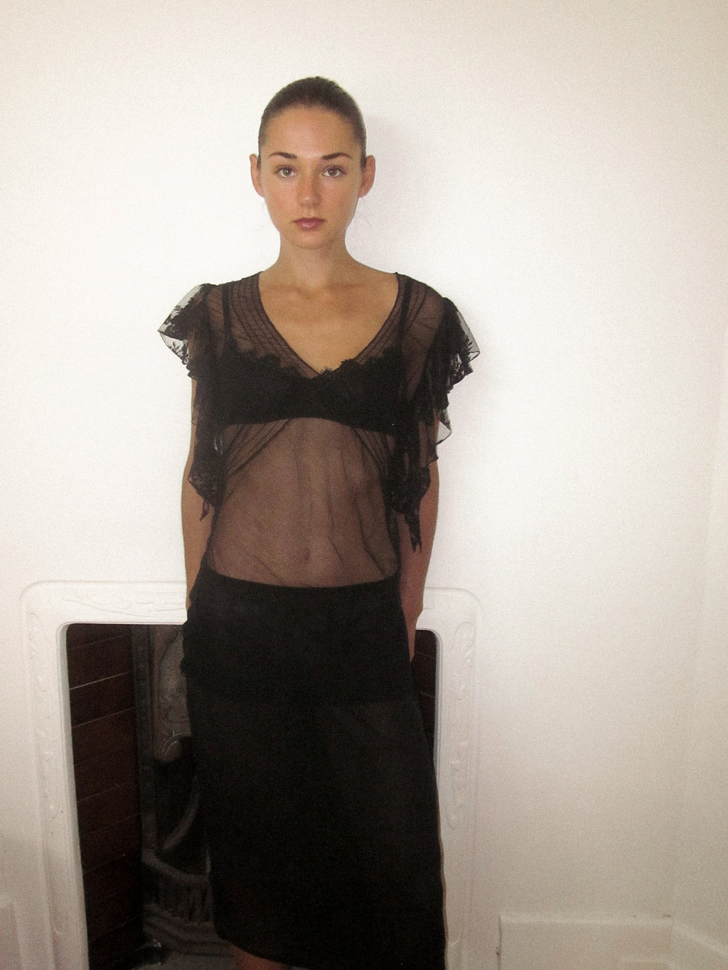 Dolce & Gabanna / Sheer Lace Top
