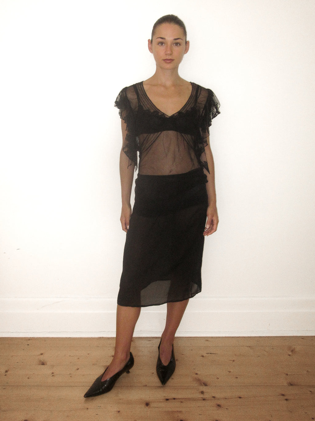 Dolce & Gabanna / Sheer Lace Top