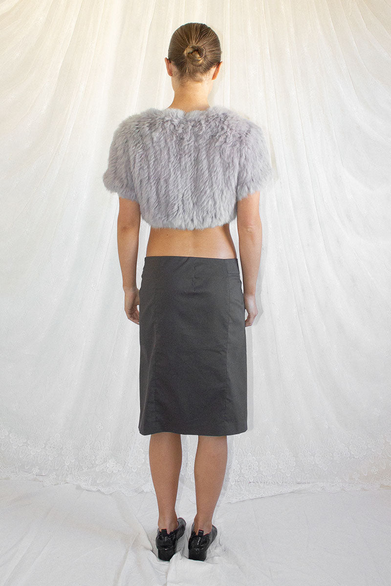 Costume National / Buttoned Midi Skirt