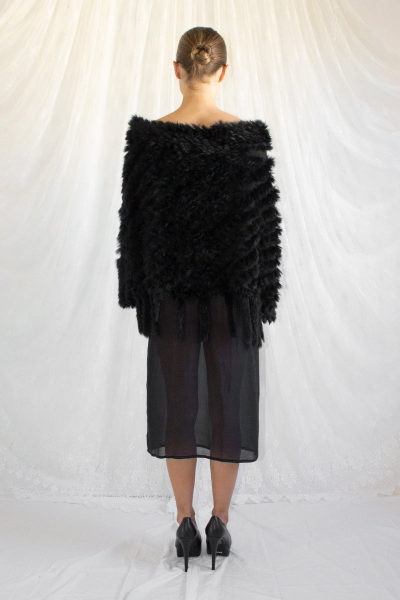 Vintage / Rabbit Fur Top