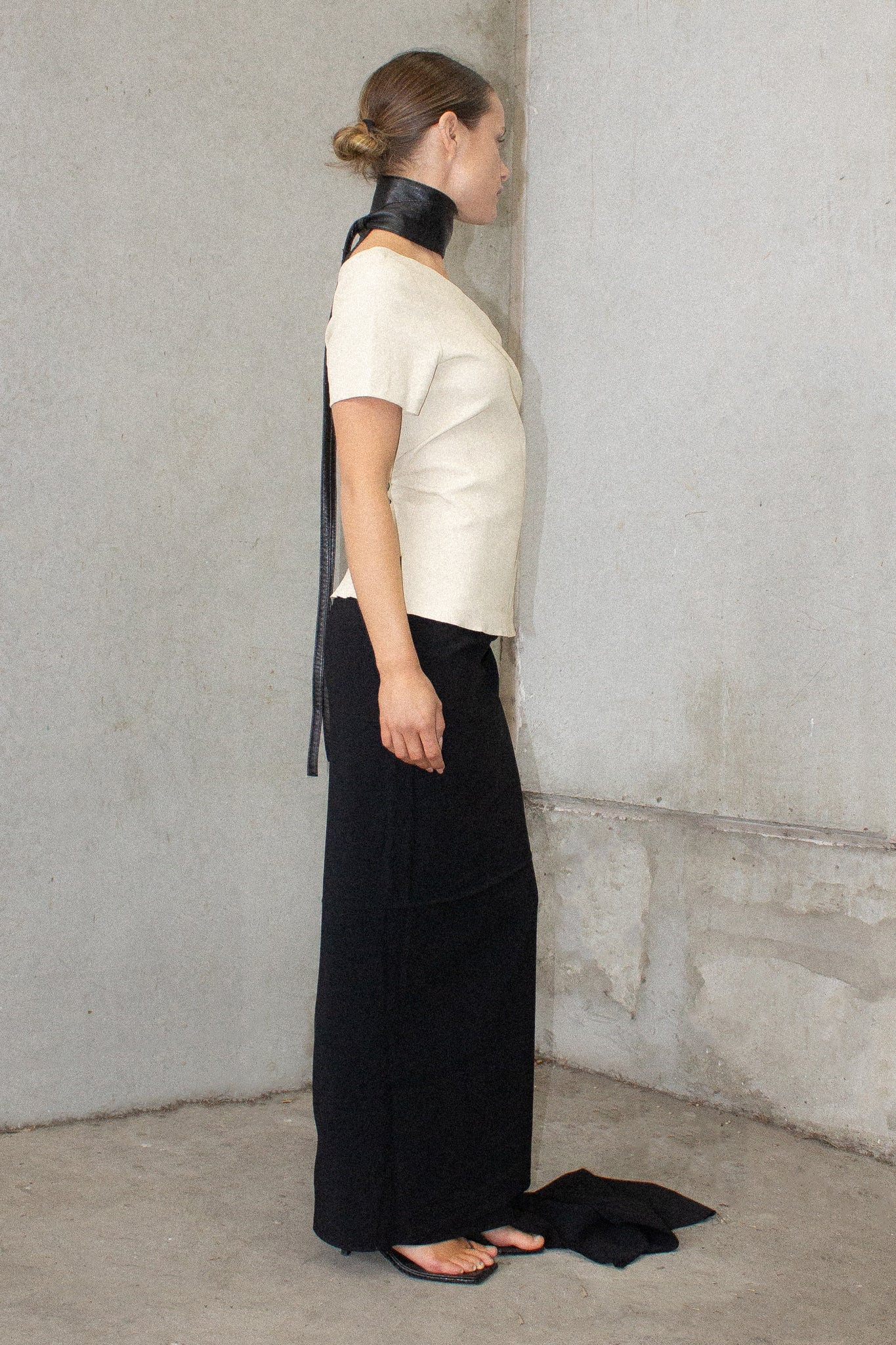 Helmut Lang / Leather Top