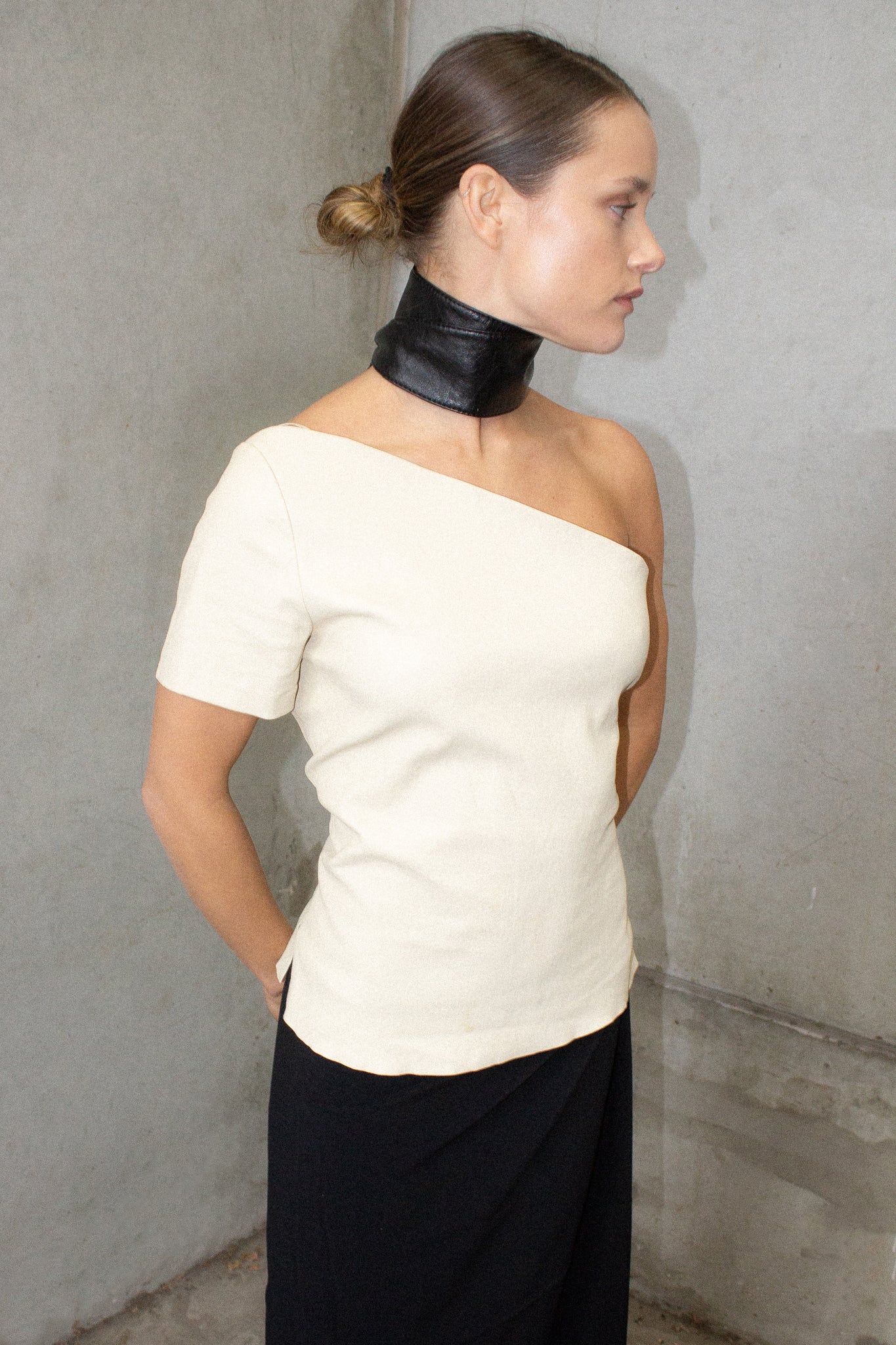 Helmut Lang / Leather Top