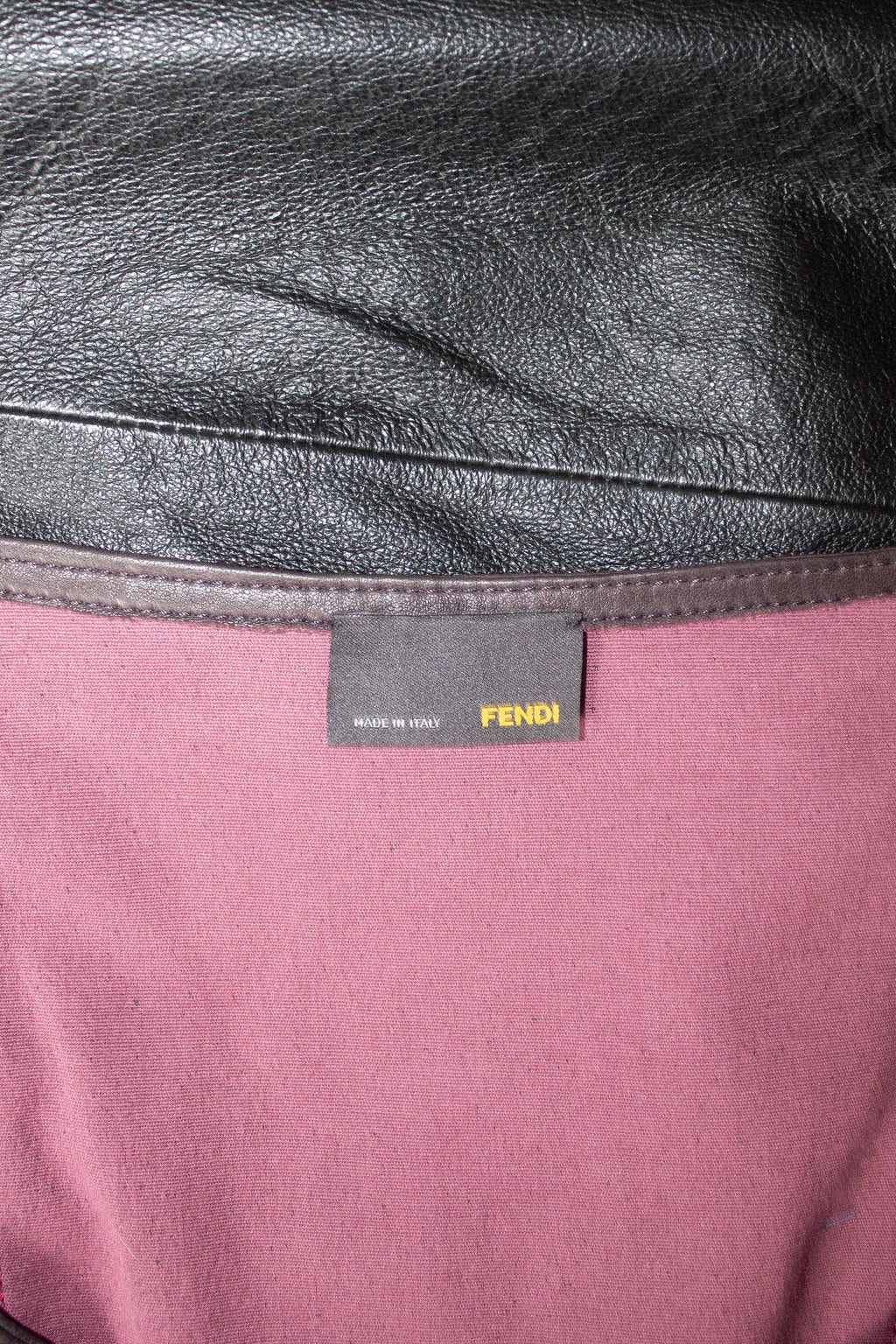 Fendi / 100% Leather Dress