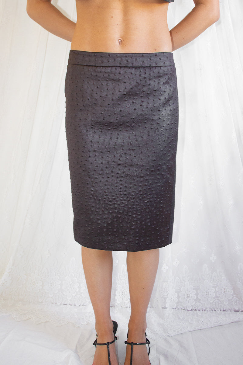 Max Mara / Textured Mini Skirt