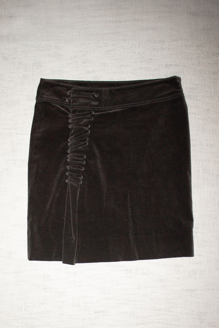 Gucci / FW2002 Velvet Skirt