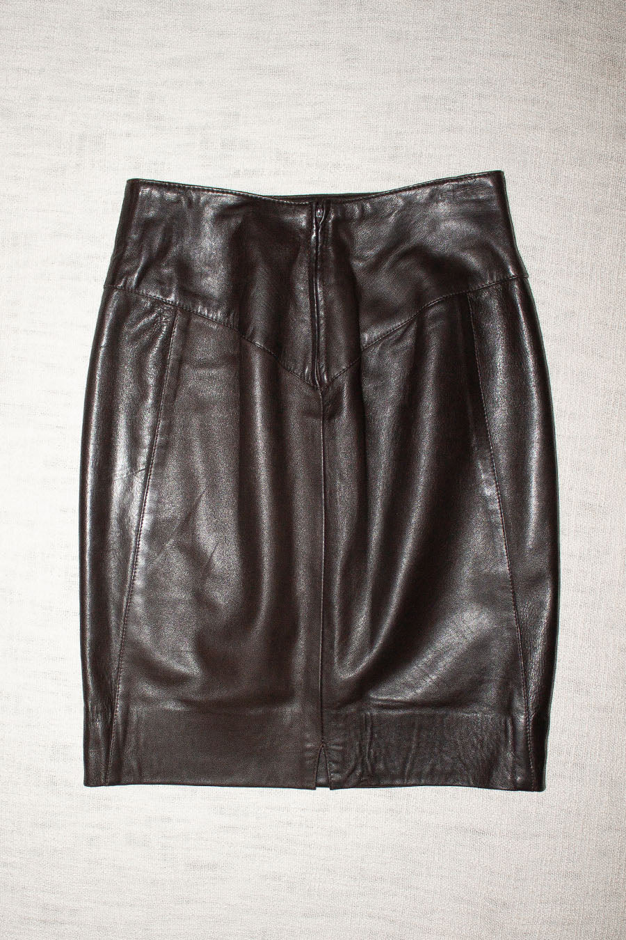 Vintage / Leather Skirt