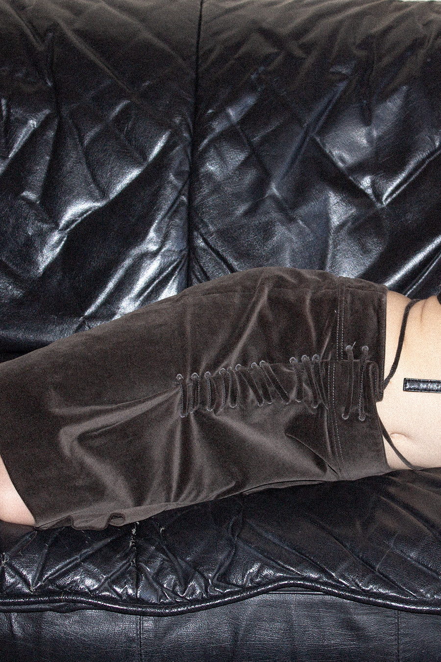 Gucci / FW2002 Velvet Skirt