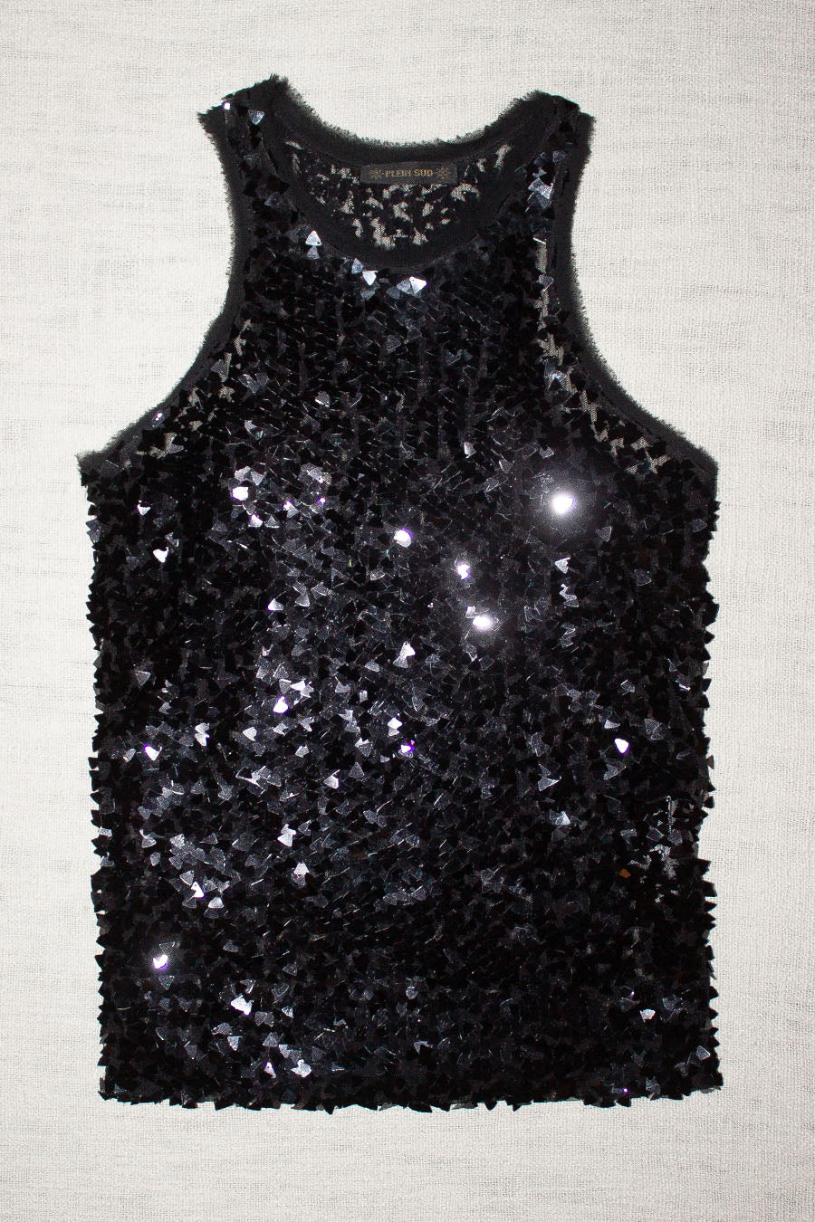 Plein Sud / Sequin Sleeveless Top