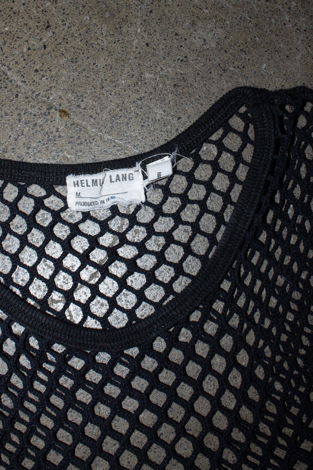 Helmut Lang / 1998 Fishnet Tank