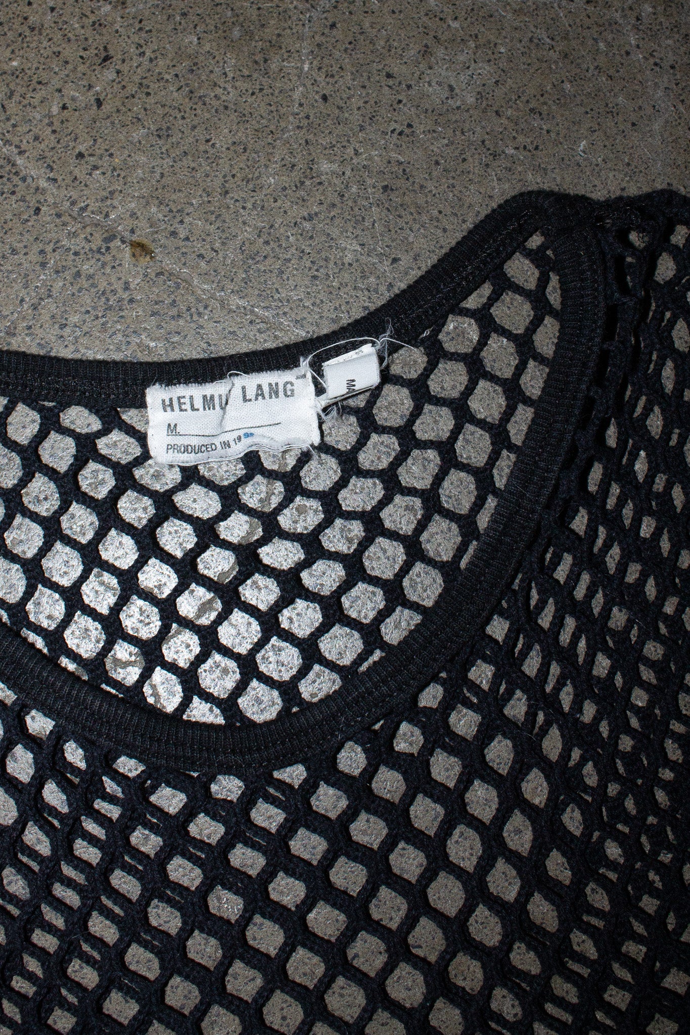 Helmut Lang / 1998 Fishnet Tank