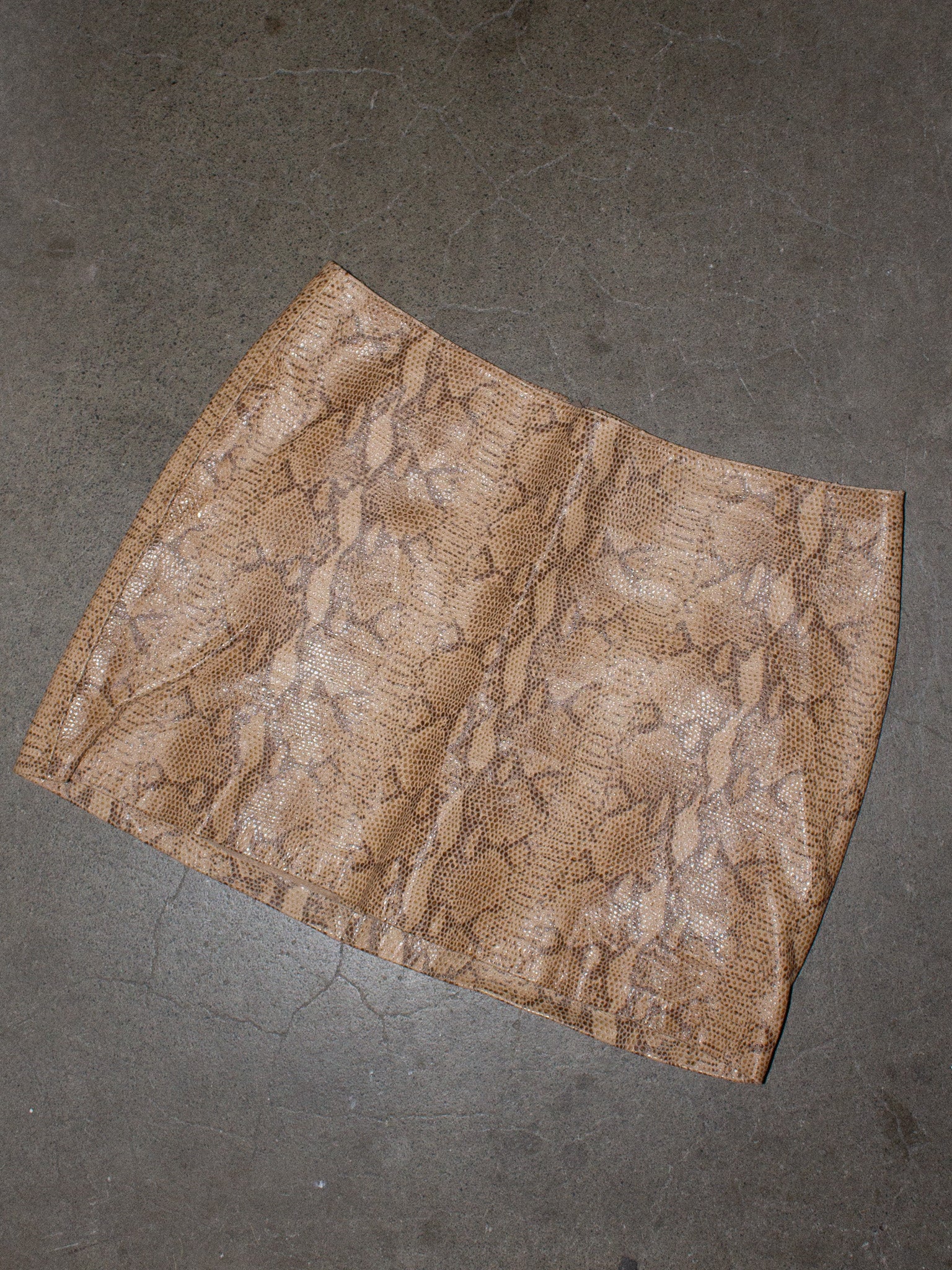 Julio Valdes / Python Micro Skirt