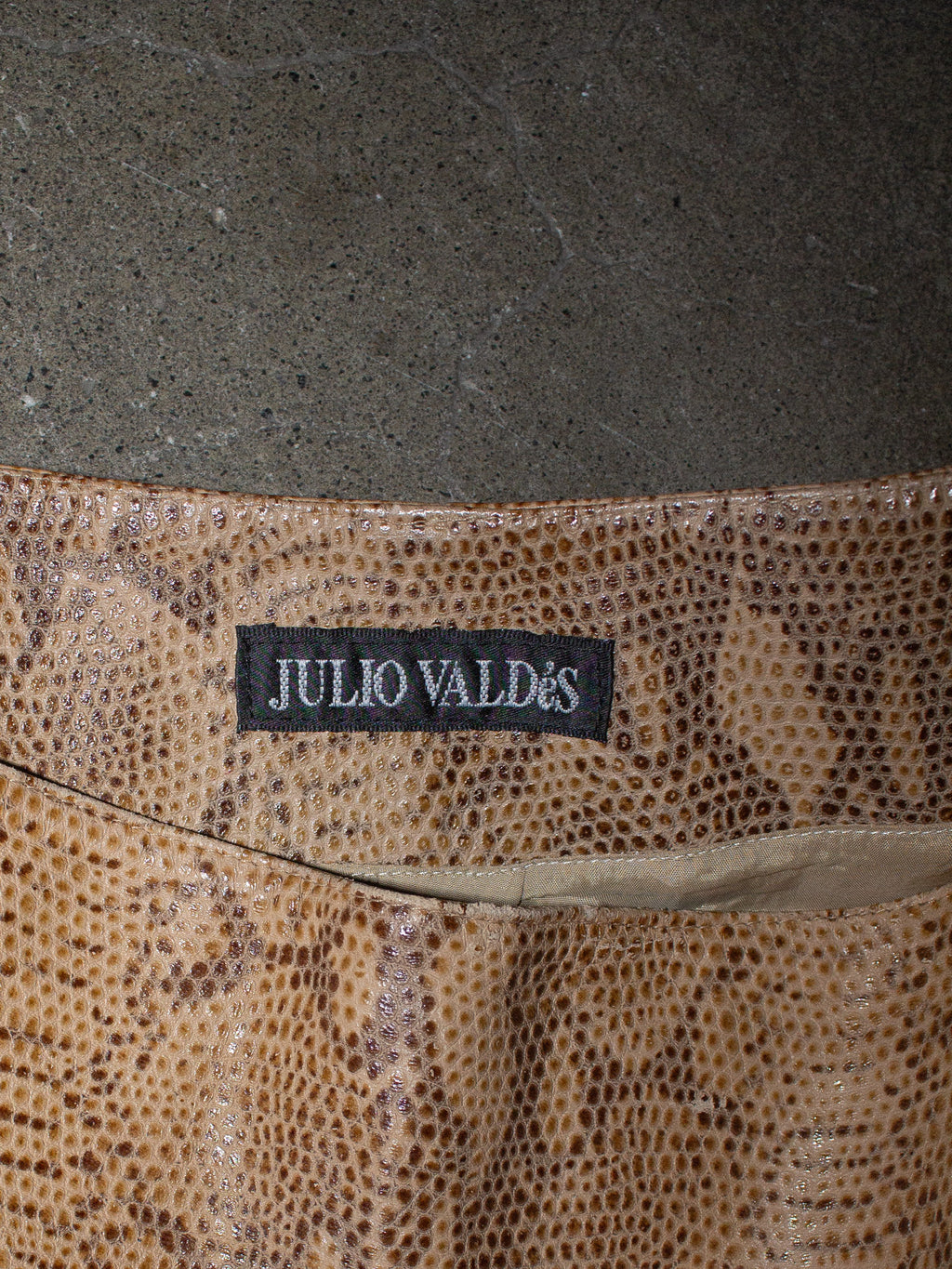 Julio Valdes / Python Micro Skirt