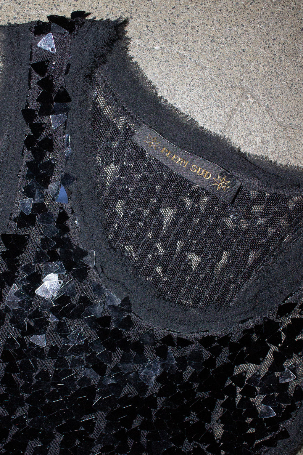 Plein Sud / Sequin Sleeveless Top