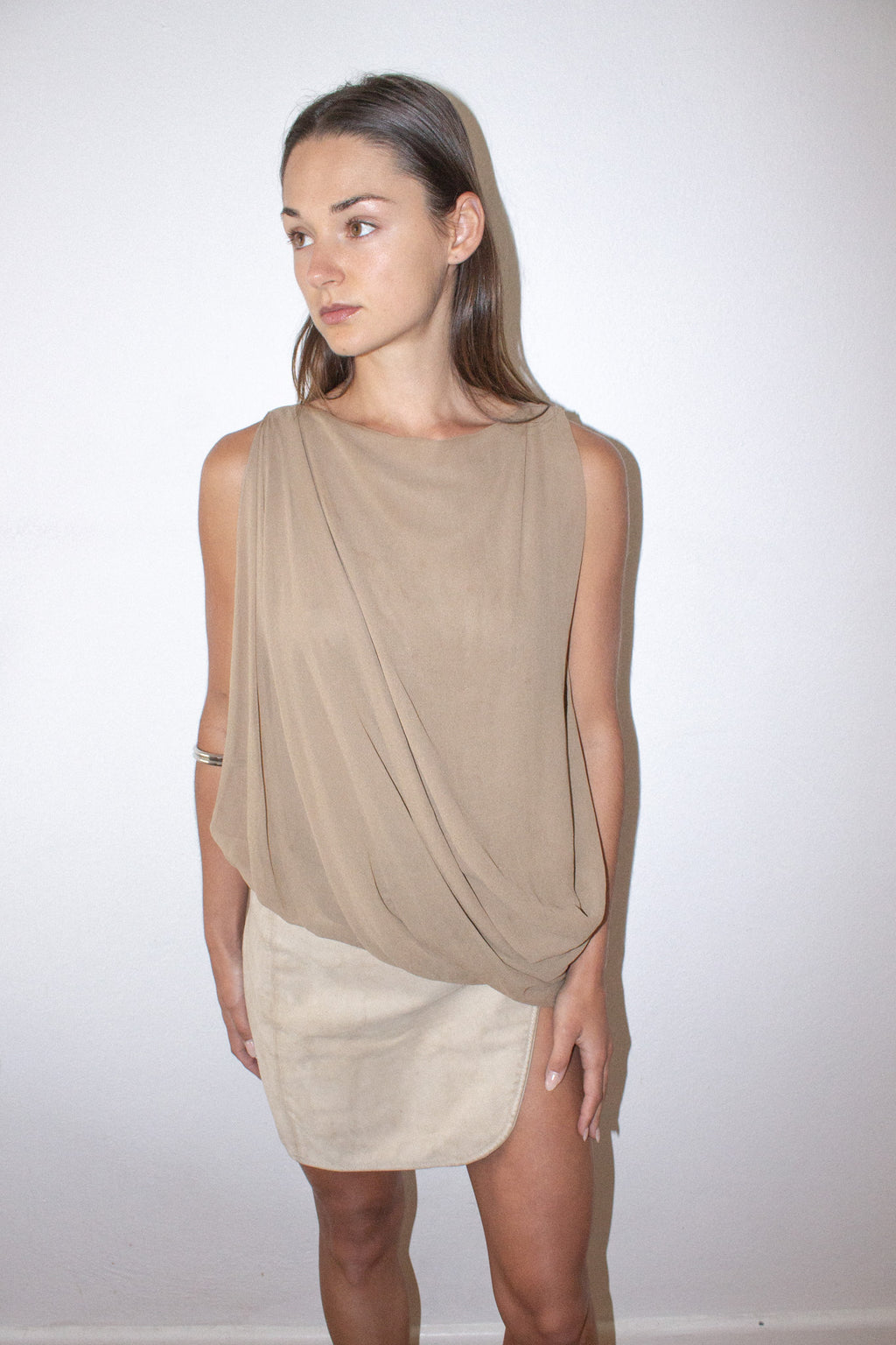 Plein Sud / Silk Draped Top