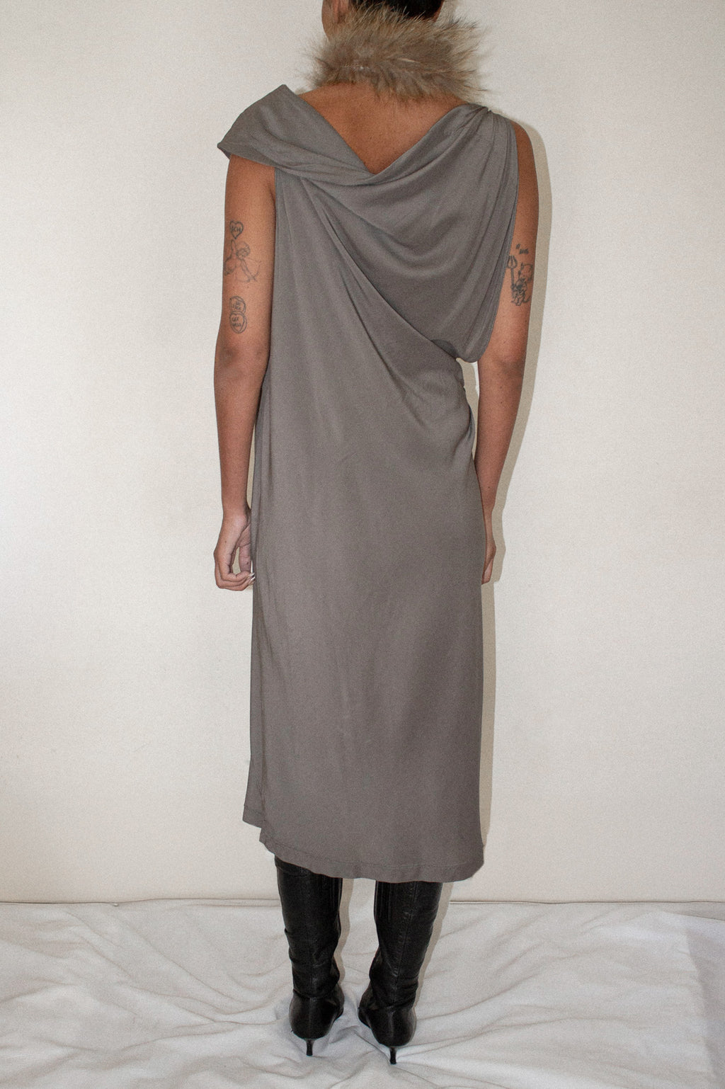 Donna Karan / Draped Dress