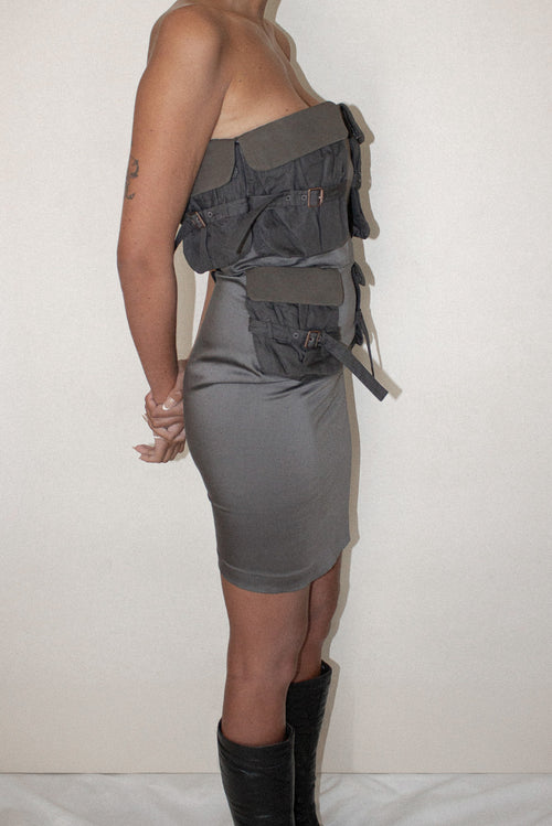 Acne Studios / Strapless Utility Dress
