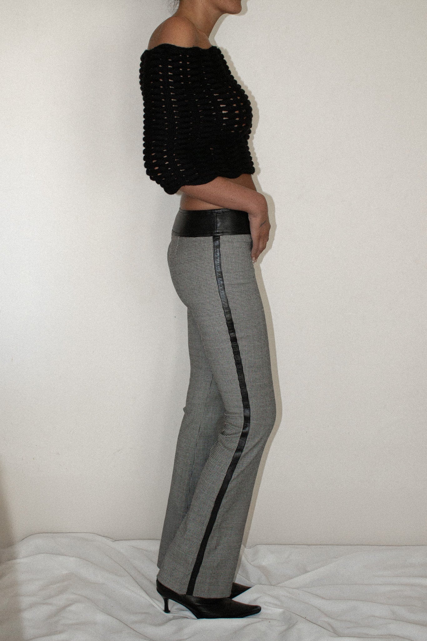 Dolce & Gabbana / Wool & Leather Flares