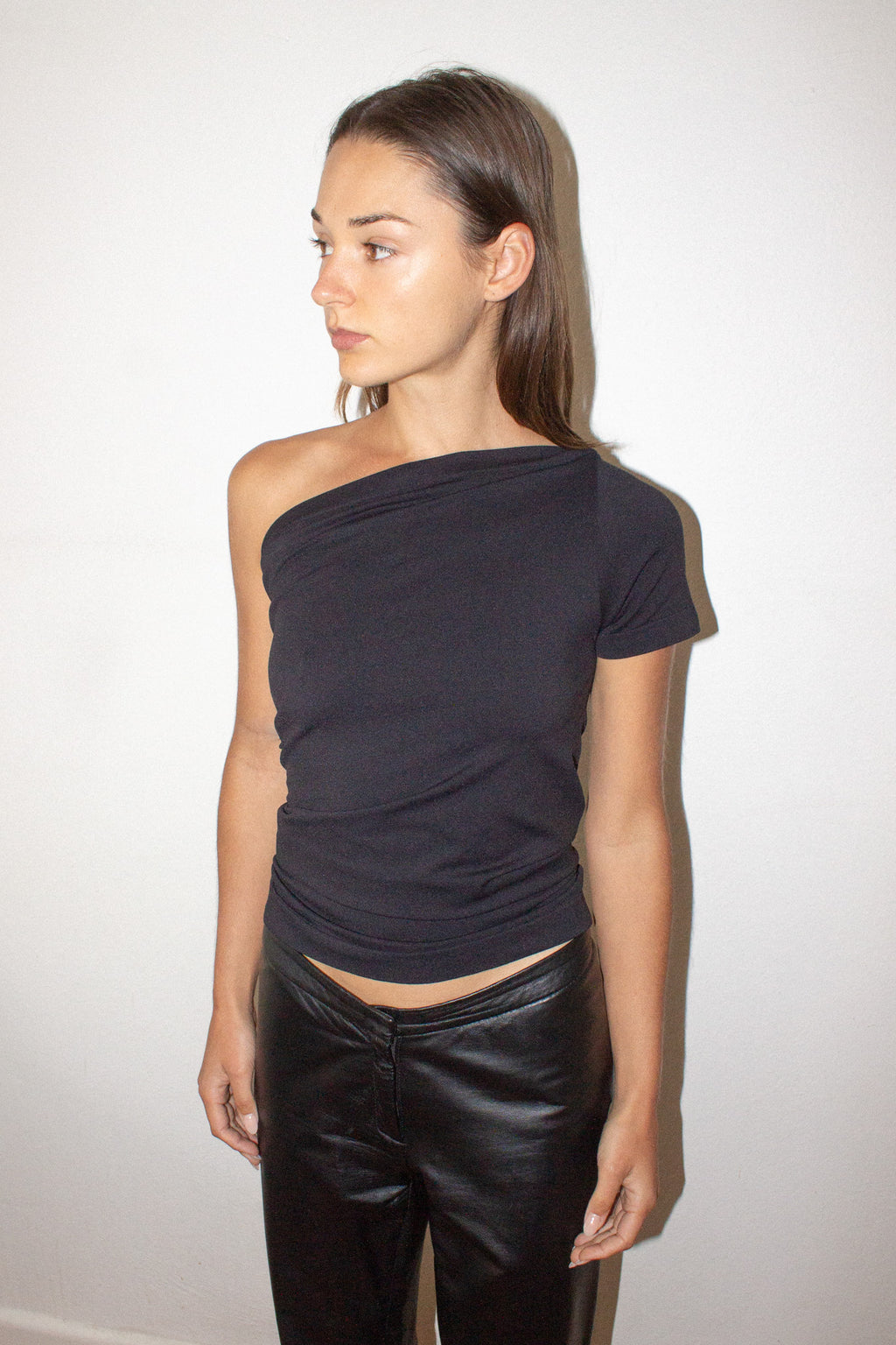 Helmut Lang / One-Shoulder Top