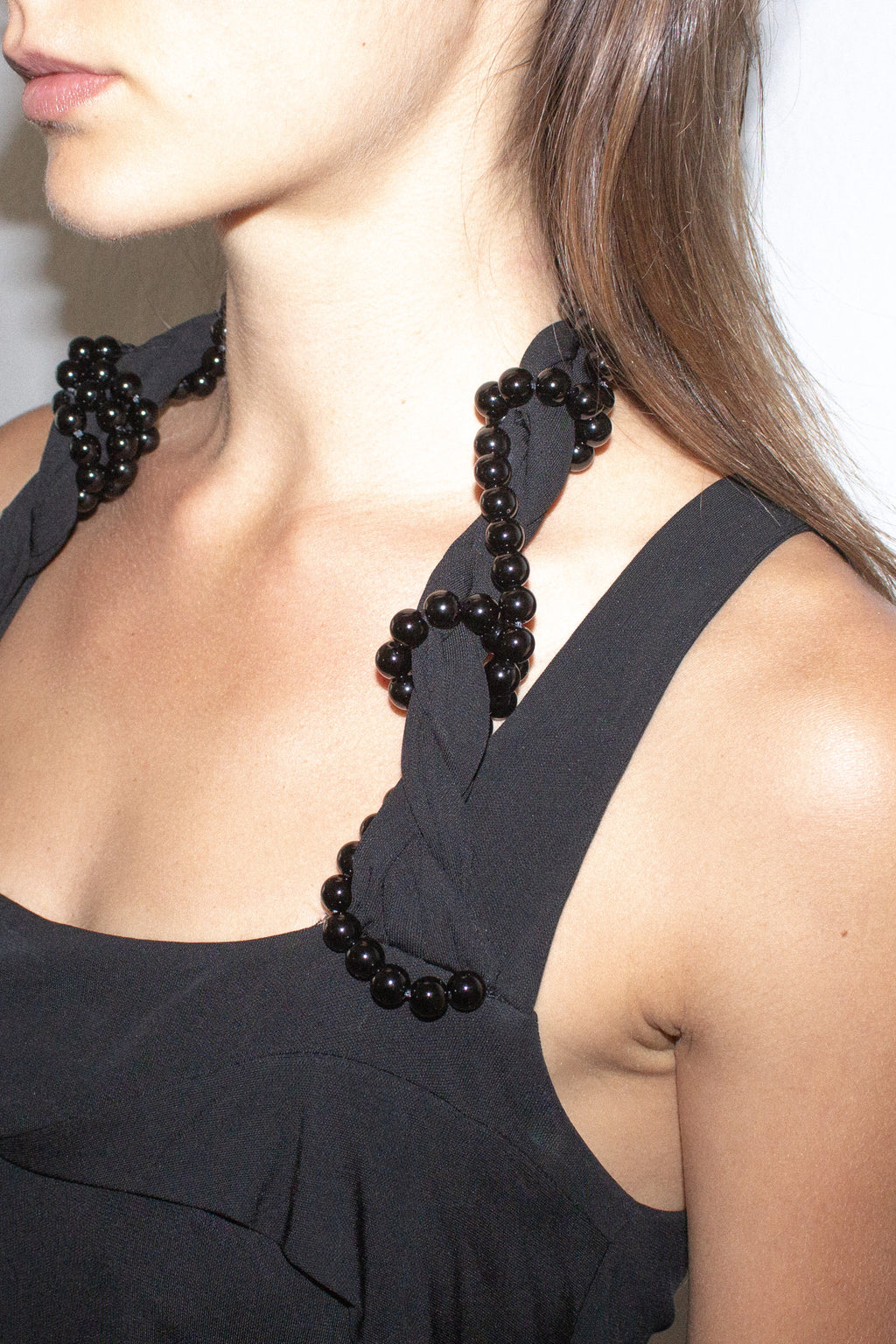 Helmut Lang / Beaded Neck Top
