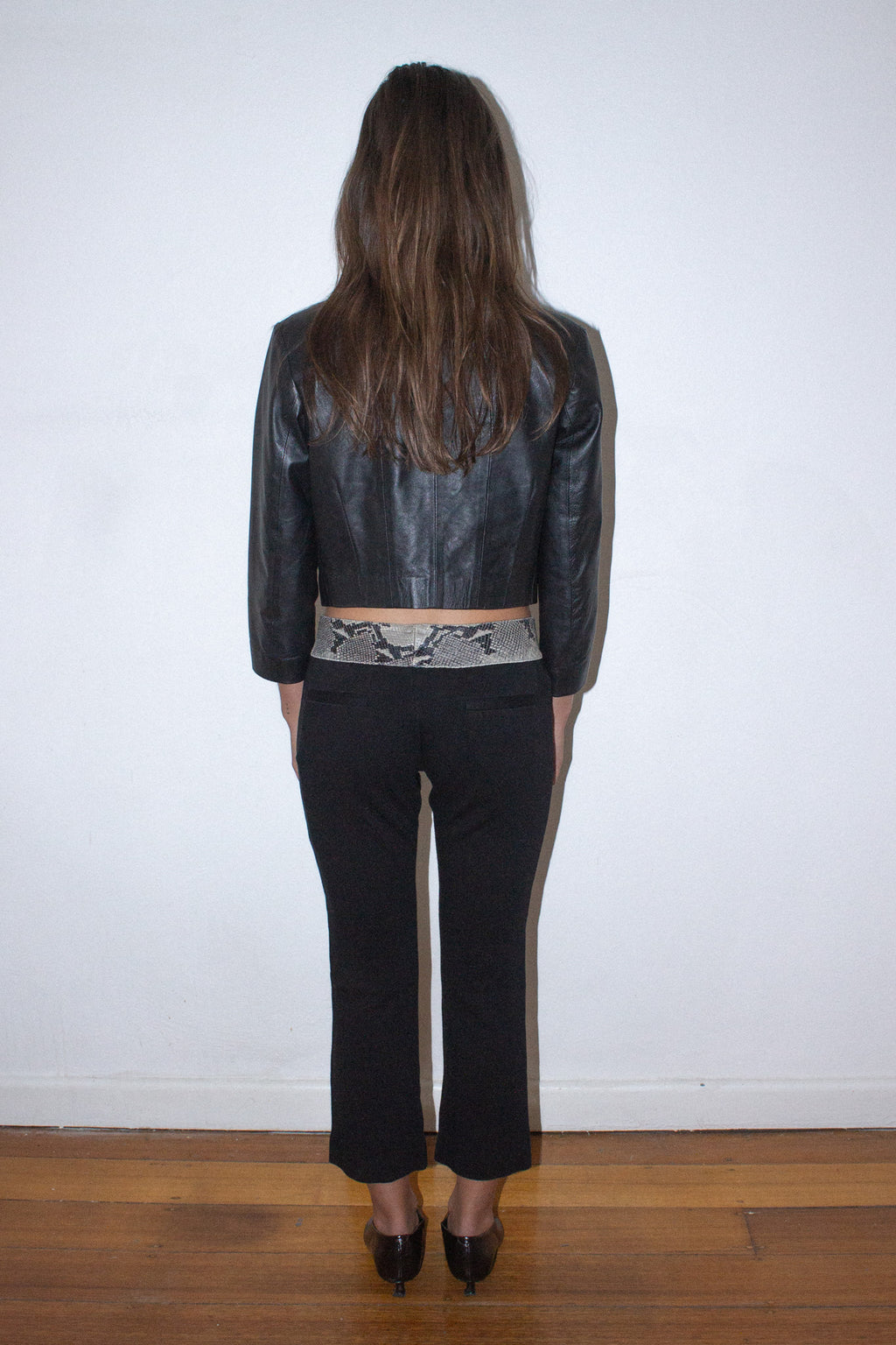 Vintage / Snake Waistband Capris