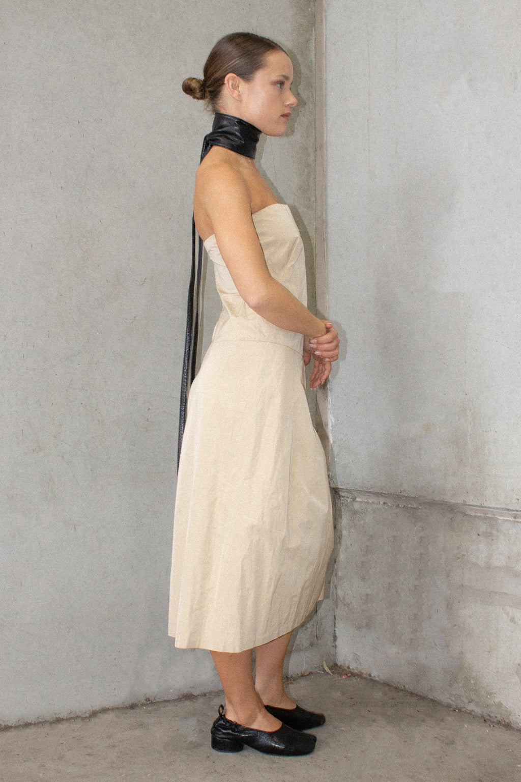 Donna Karan / Strapless Dress