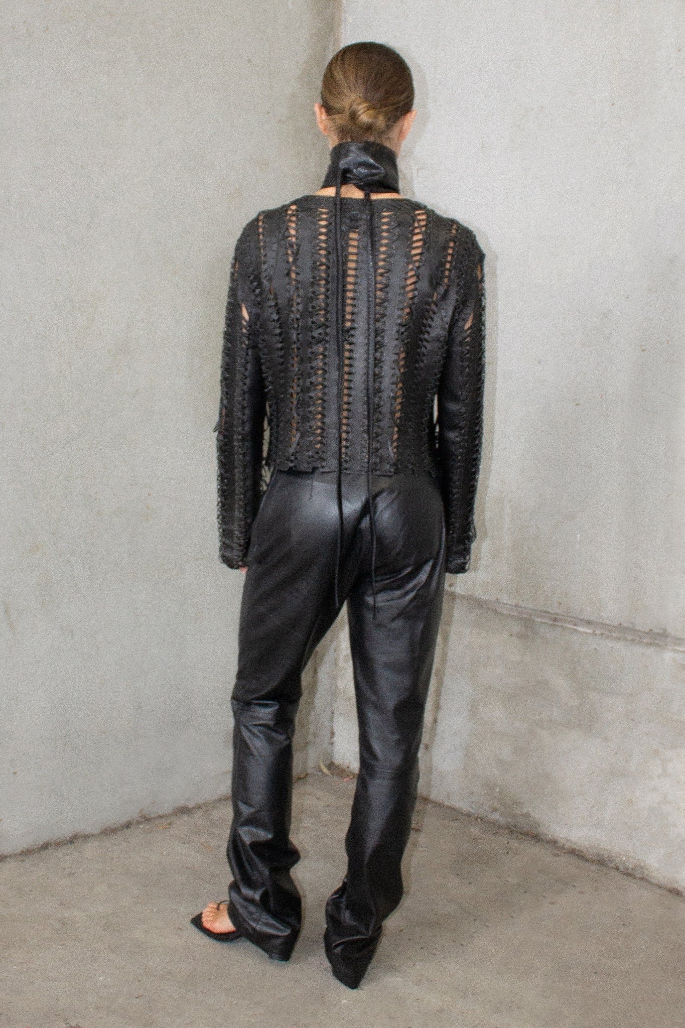 Harry Who / Vintage Leather Fringe Jacket