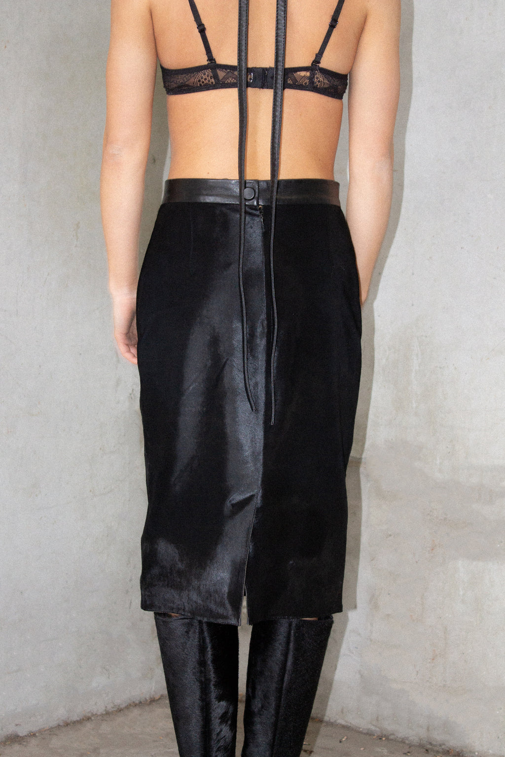Plein Sud / Hide Midi Skirt