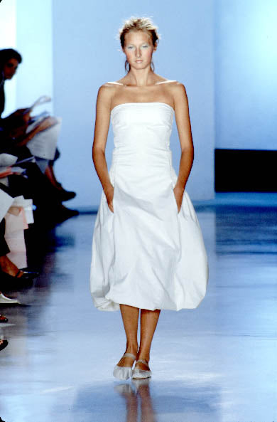 Donna Karan / Strapless Dress
