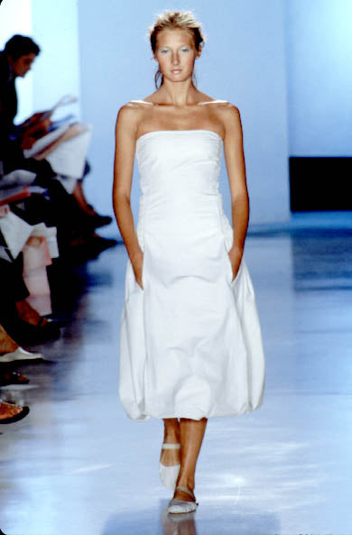 Donna Karan / Strapless Dress